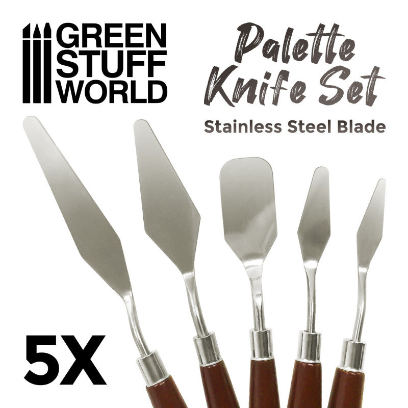 GREEN STUFF WORLD Palette Knife - Modeling Spatulas Tools