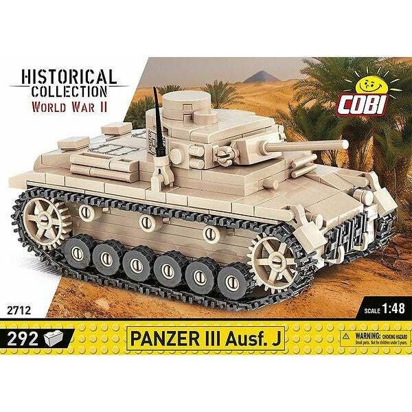 COBI WWII - Panzer III Ausf.J 292 pcs