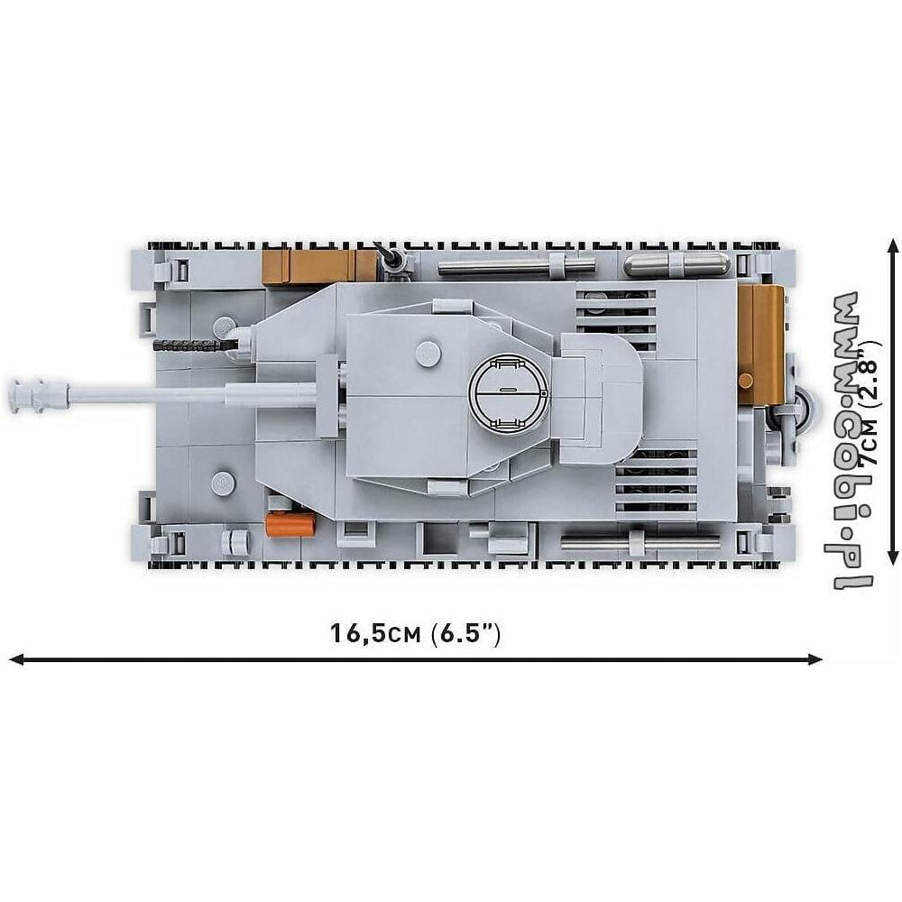 COBI WWII - Panzer IV Ausf.G 390 pcs