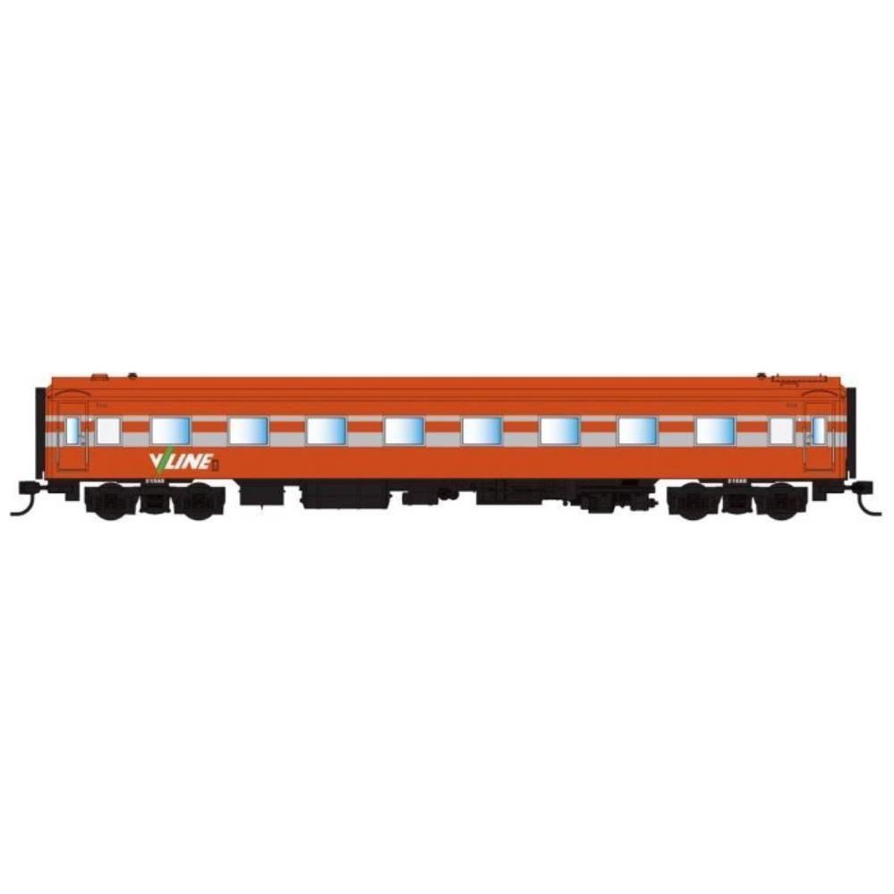 POWERLINE HO Victorian 'S' Carriage V/Line 210AS Tangerine and Silver Ribbon Livery