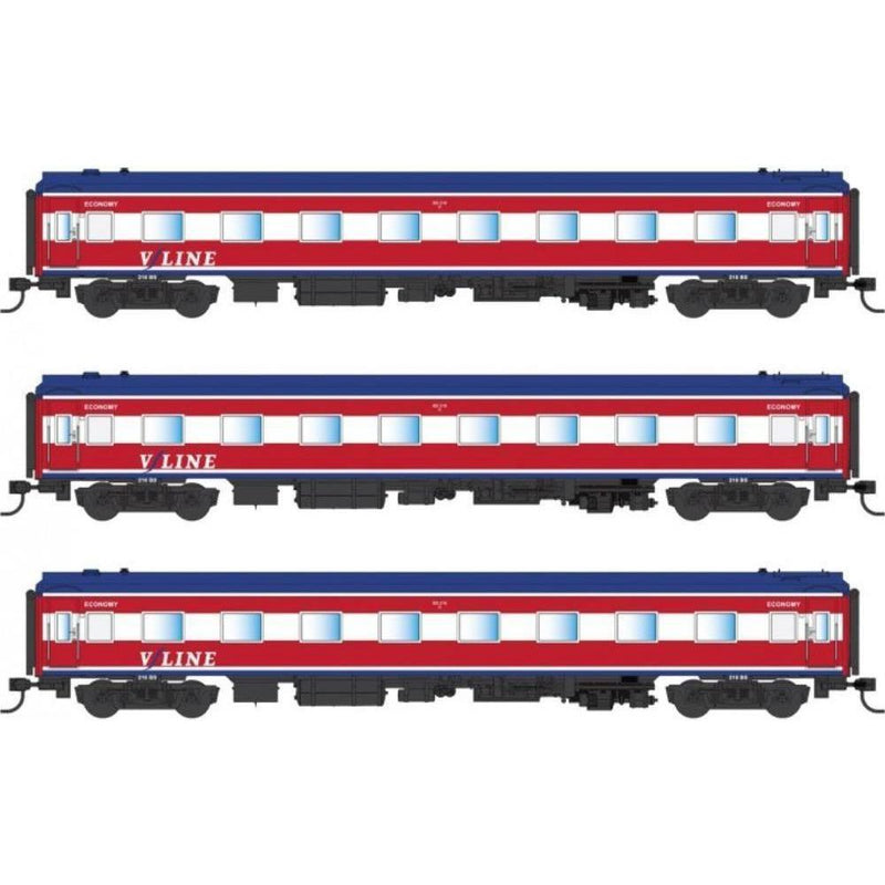 POWERLINE Victorian S Carriages VPC 3 Pack