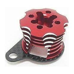 3RACING Speed Control Engine Heatsink for Mini Inferno Red