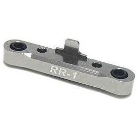 3RACING Rear Suspension Holder (1 Degree) For Mini Inferno Titanium