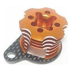 3RACING Speed Control Engine Heatsink for Mini Inferno Orange