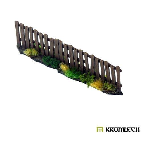 TABLETOP SCENICS Poland 1939 Wooden Fence - Gates, Gateway and Corner Fences