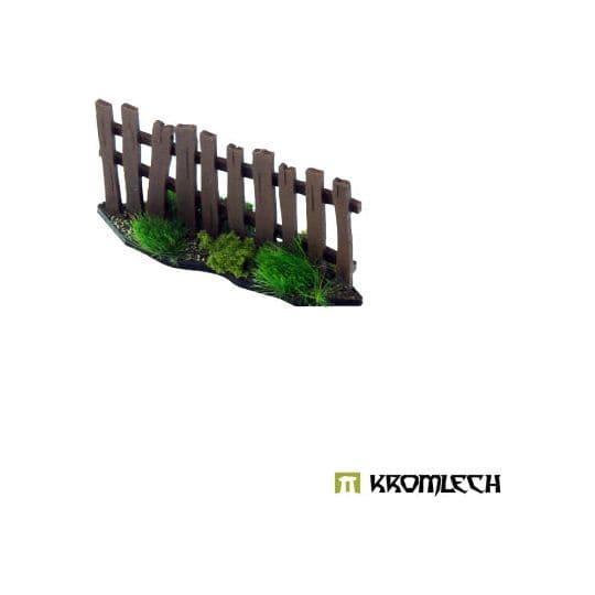 TABLETOP SCENICS Poland 1939 Wooden Fence - Gates, Gateway and Corner Fences