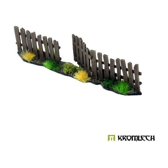 TABLETOP SCENICS Poland 1939 Wooden Fence - Gates, Gateway and Corner Fences