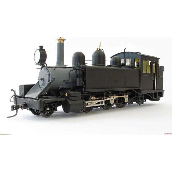 HASKELL On30 NA Class Puffing Billy Locomotive - Black (Early Smoke Stack)