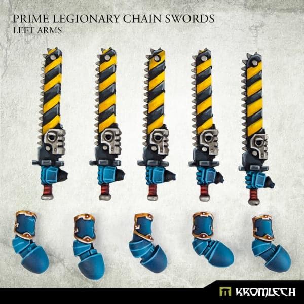 KROMLECH Prime Legionaries CCW Arms: Chain Swords [Left] (5)