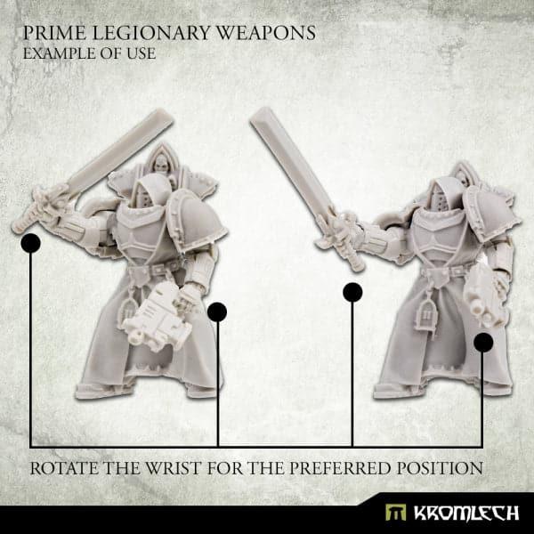 KROMLECH Prime Legionaries CCW Arms: Chain Swords [Left] (5)