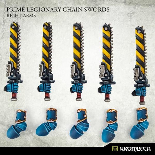 KROMLECH Prime Legionaries CCW Arms: Chain Swords [Right] (5)