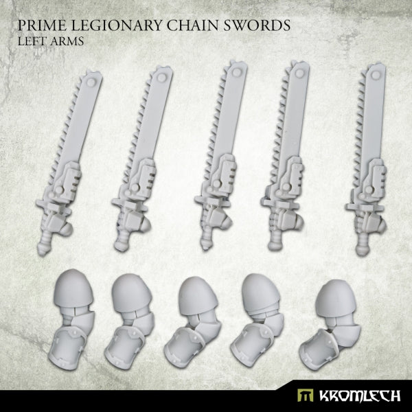 KROMLECH Prime Legionaries CCW Arms: Chain Swords [Left] (5)