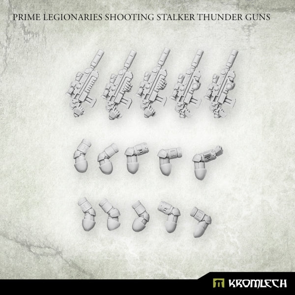 KROMLECH Prime Legionaries Shooting Stalker Thunder Guns (5