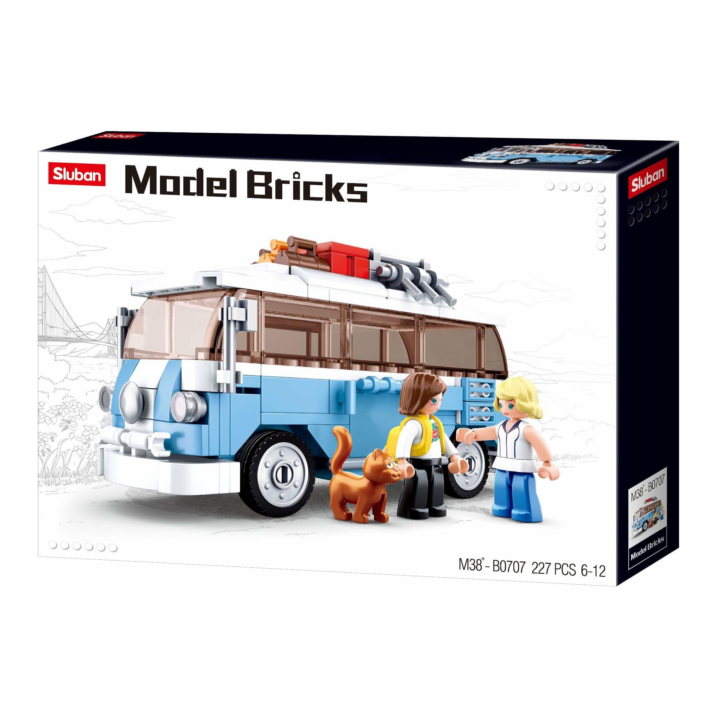 SLUBAN Model Bricks Campervan 233pcs