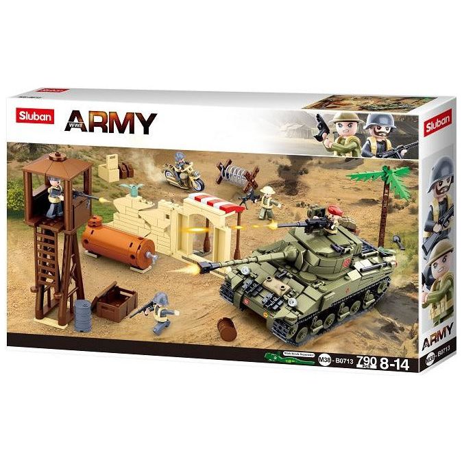 SLUBAN WWII Battle Scene 776pcs