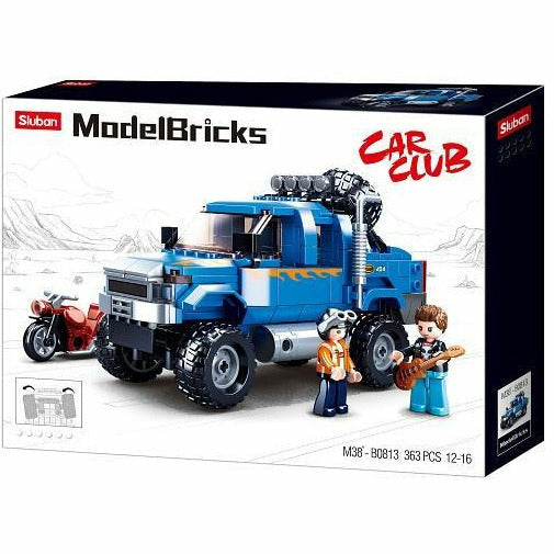 SLUBAN Model Bricks 4WD 365pcs