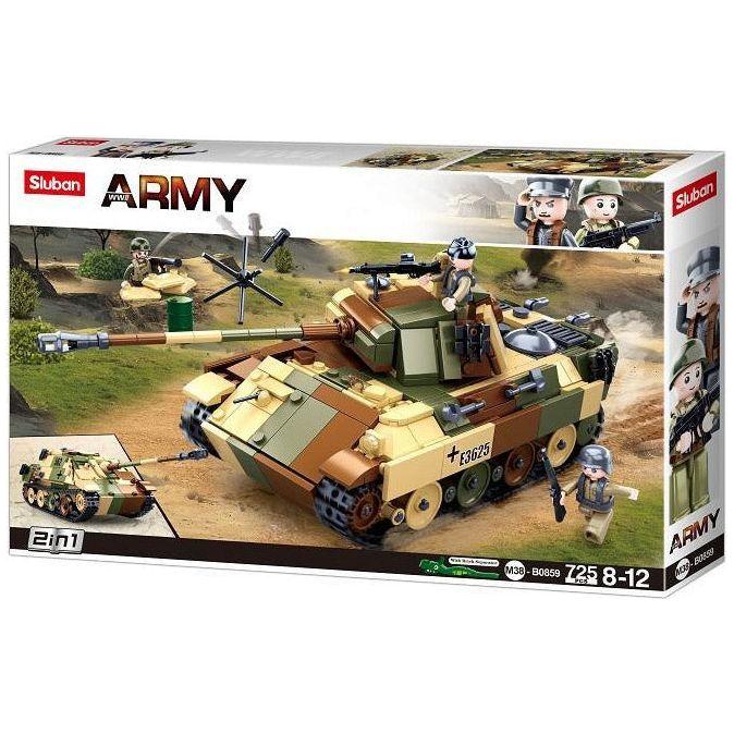 SLUBAN WWII Medium Tank 725pcs