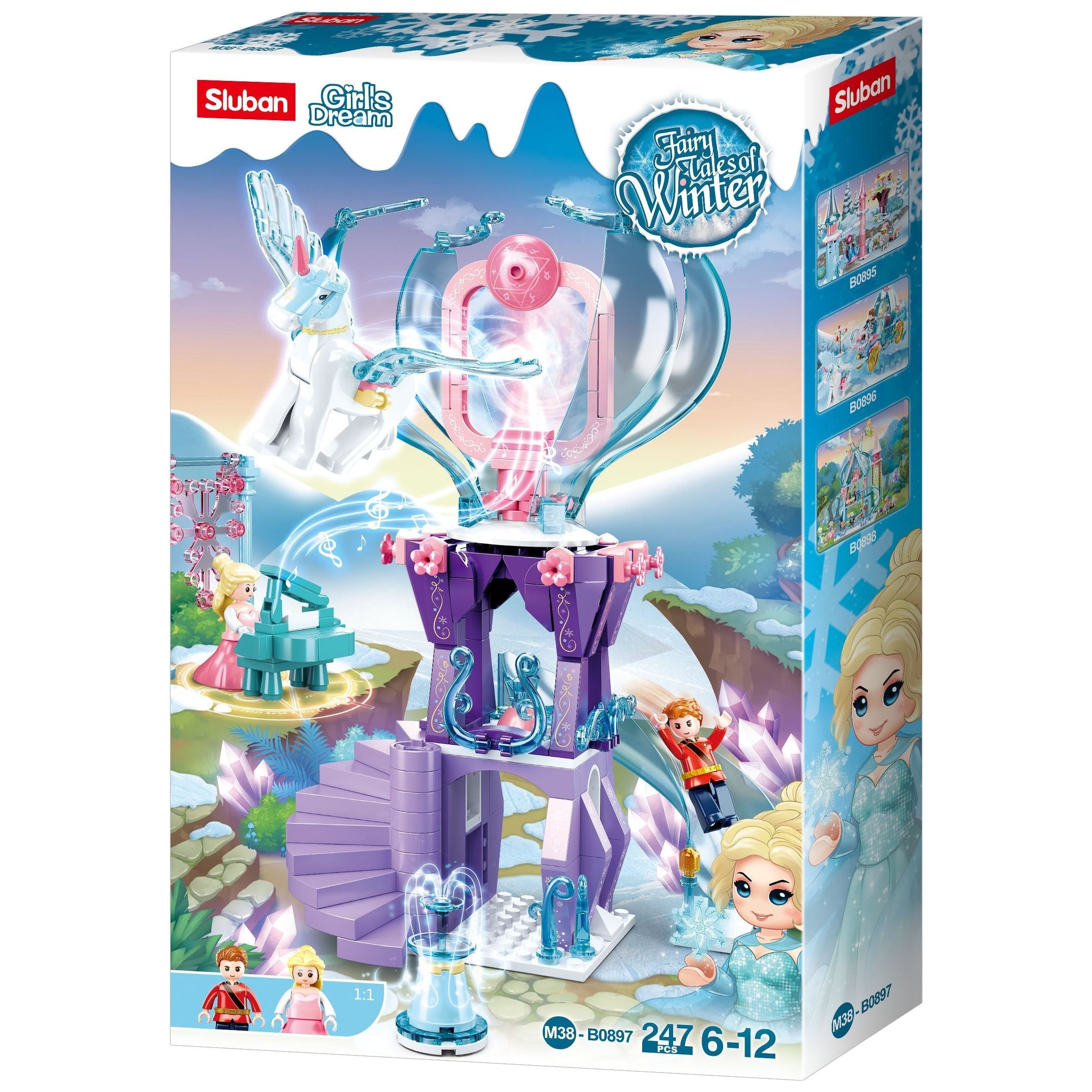 SLUBAN Girl's Dream Fairy Tails of Winter Magic Tower 247pc