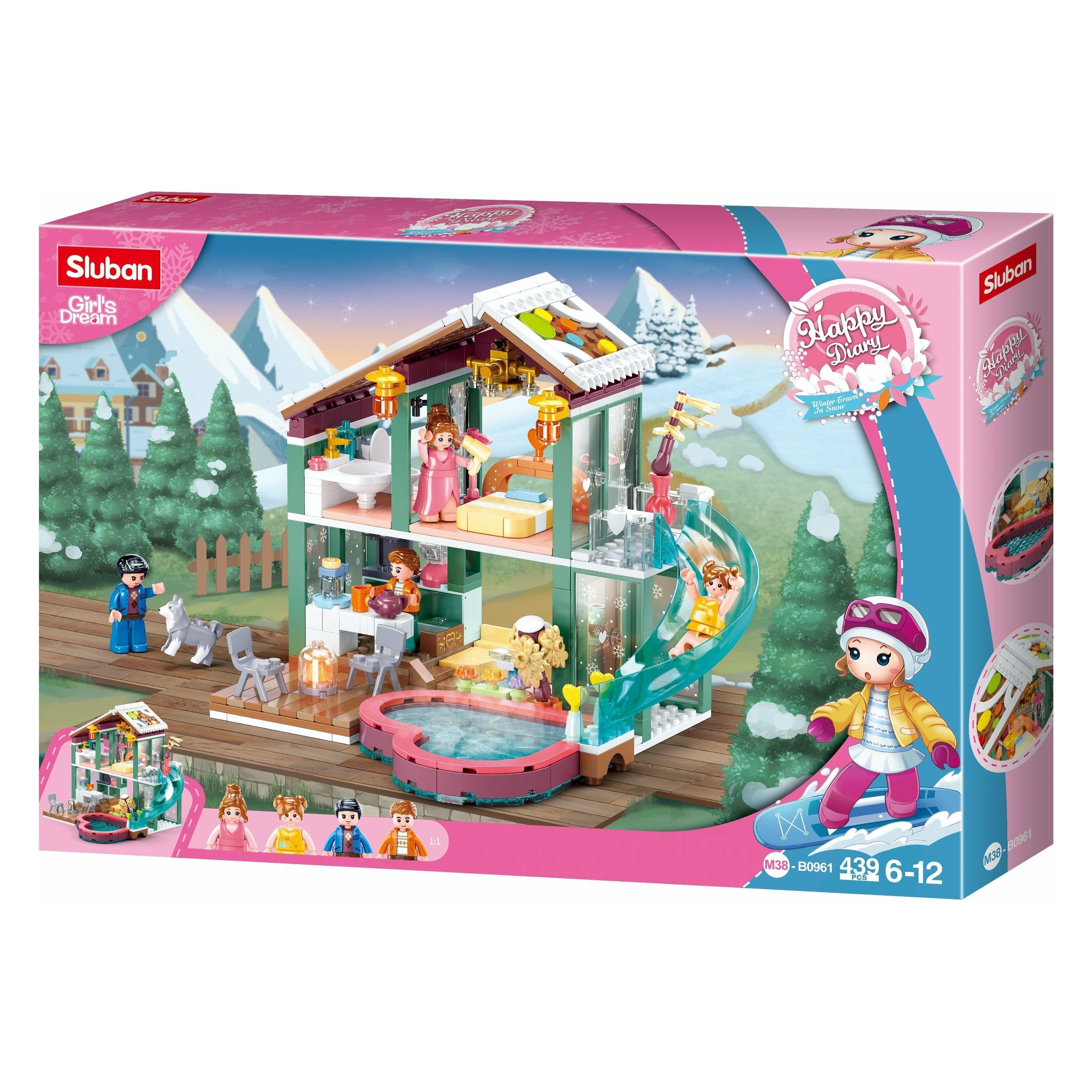 SLUBAN Girl's Dream Winter Resort 439pcs