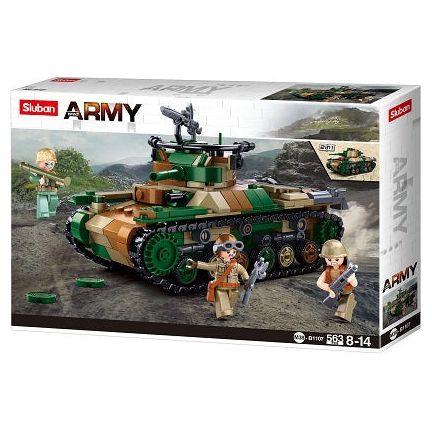 SLUBAN WWII Medium Tank 563pcs