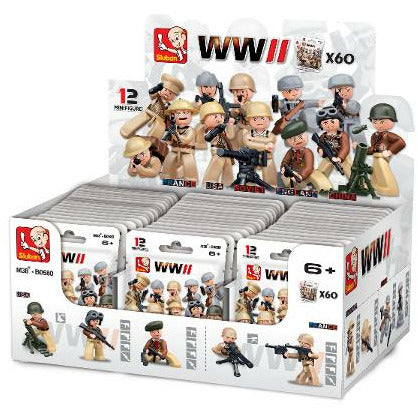 SLUBAN WWII Mini Figure Blind Pack