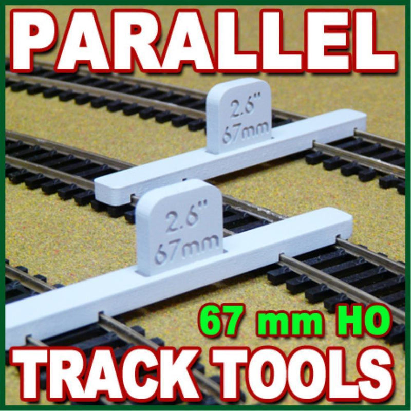 PROSES HO/OO Scale Parallel Track Tool 67mm