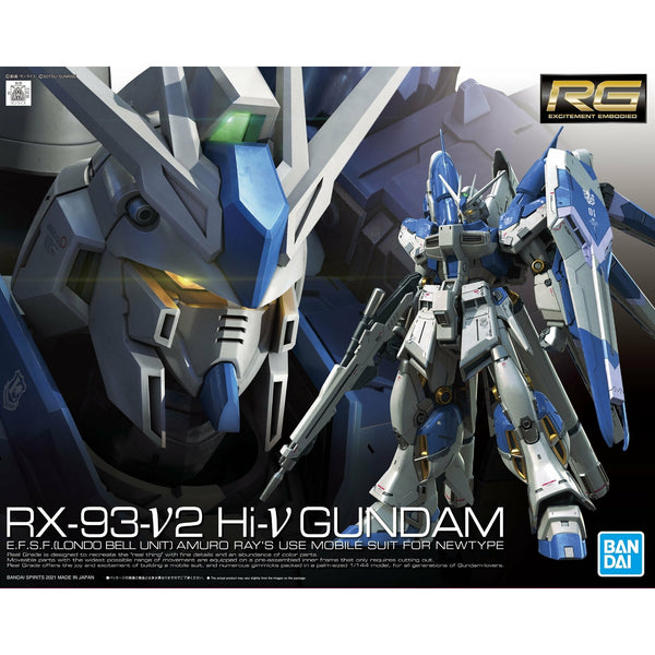 BANDAI 1/144 RG RX-93-V2 Hi-Nu Gundam