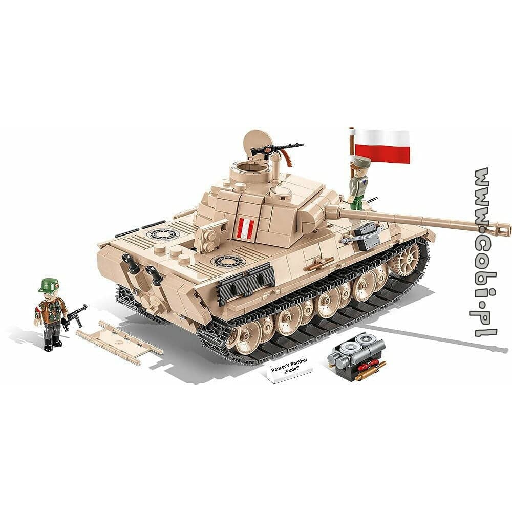 COBI WWII - Pzkpfw v Panther "Pudel" 840 pcs