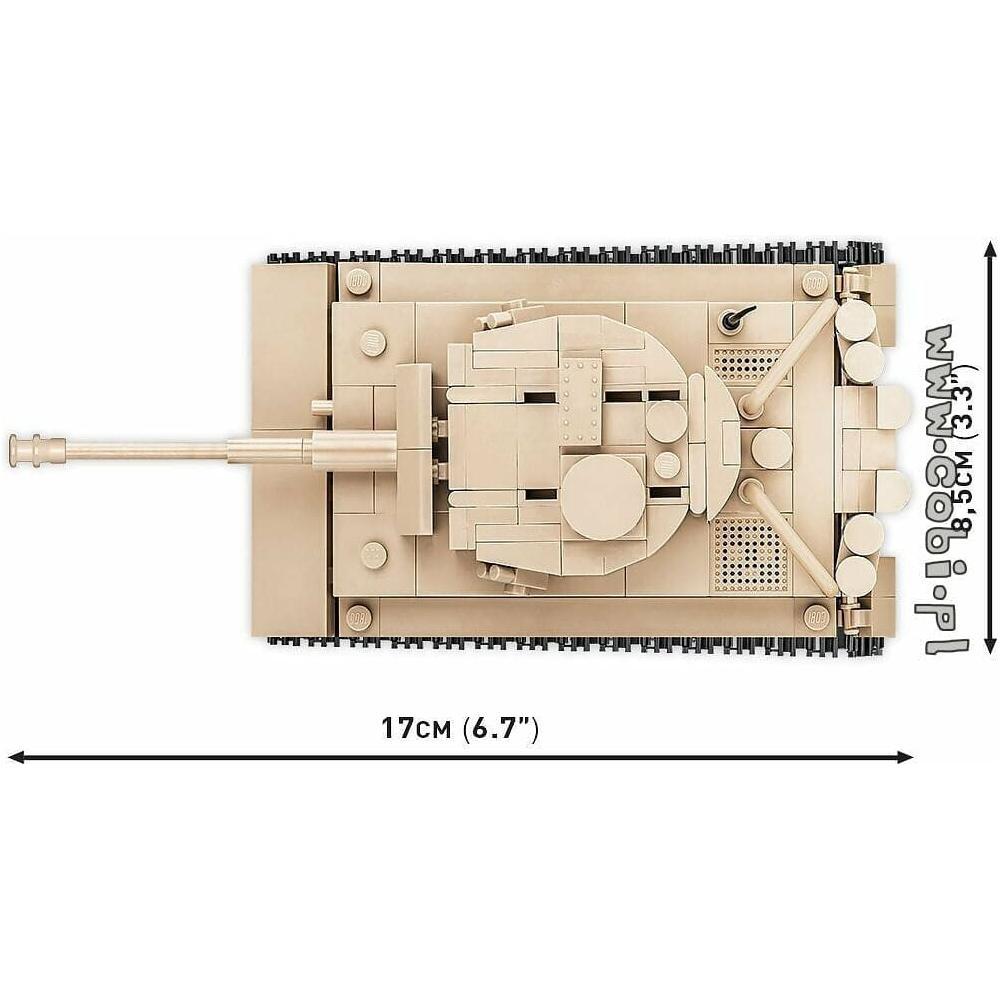 COBI WWII - Pzkpfw VI Tiger "131" 340 pcs