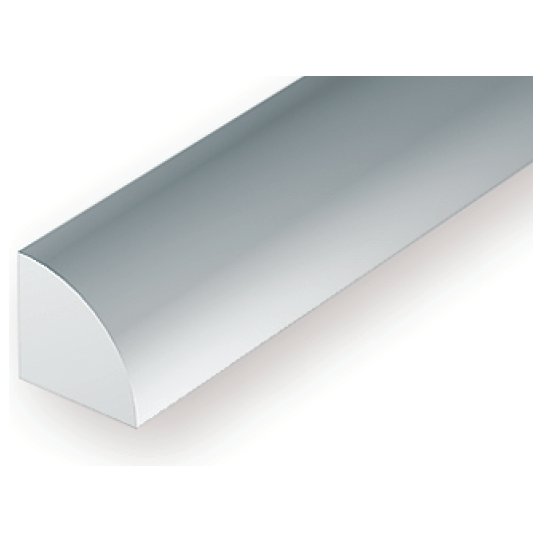 EVERGREEN 250 35cm Plastic Quarter Round .100 (3)