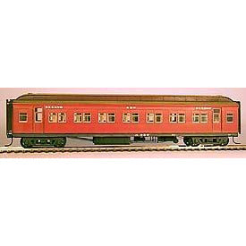STEAM ERA MODELS HO - BW Second Class Passenger Car Kit (Requires Assembly)