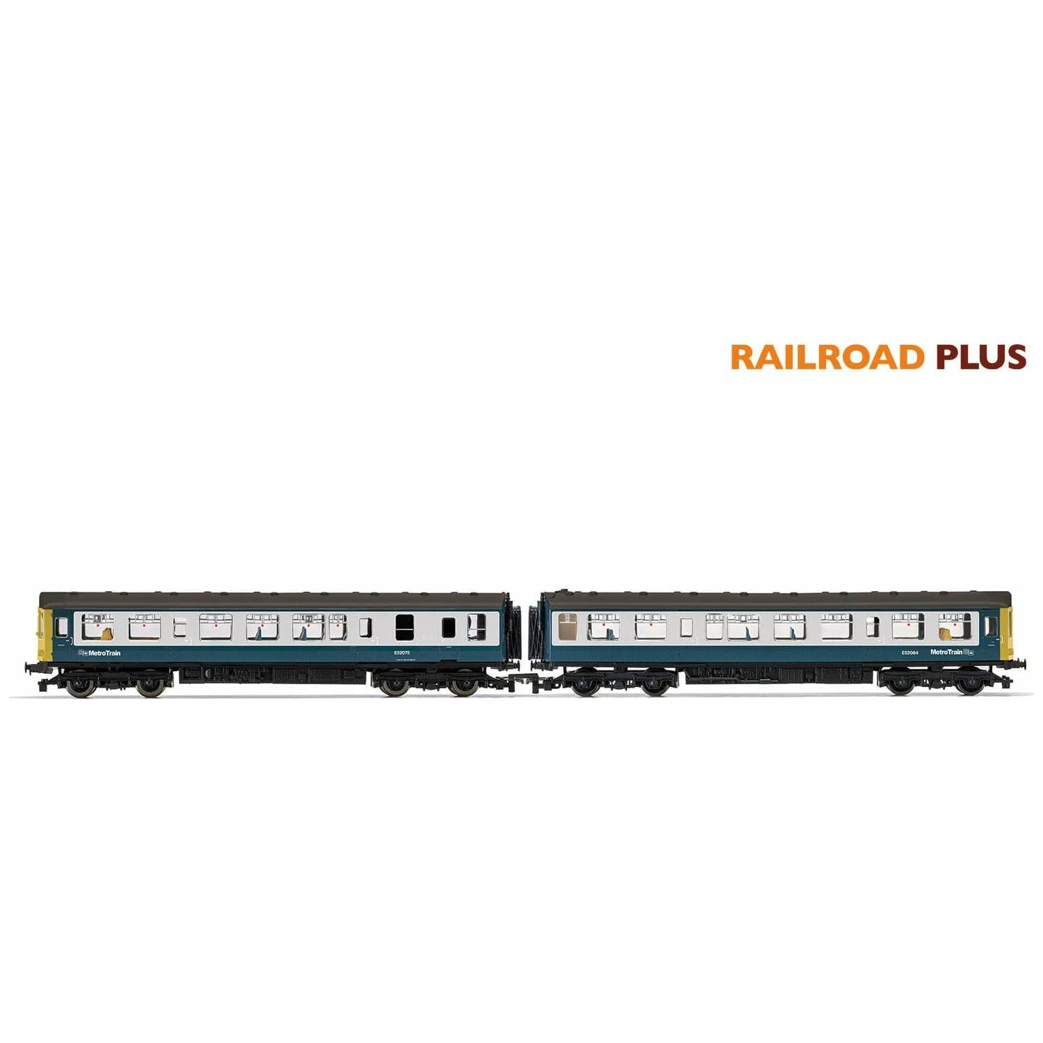 HORNBY OO Railroad Plus BR, Class 110 2 Car Train Pack - Era 7