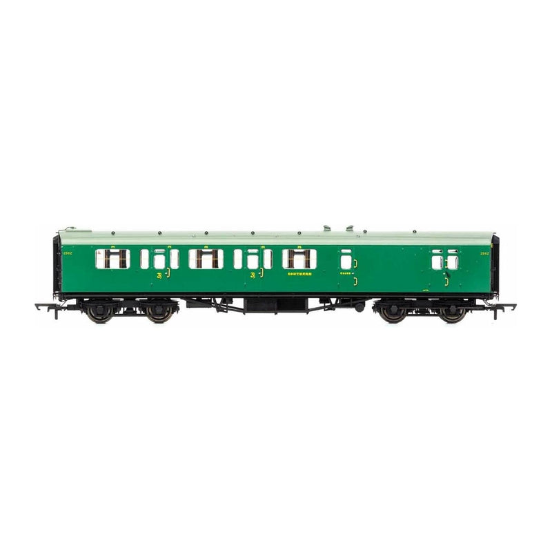 HORNBY OO SR, Bulleid 59' Corridor Brake Third, 2862 - Era 3