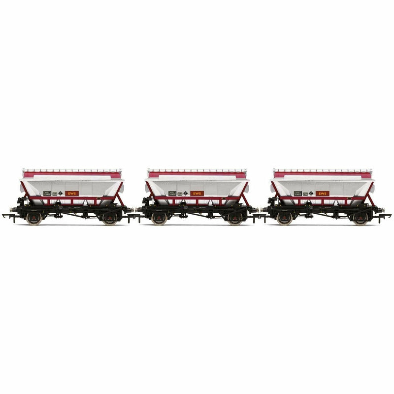 HORNBY CDA Hopper Wagons, Three Pack, EWS - Era 9