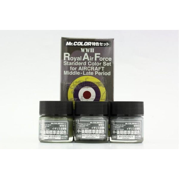 MR HOBBY Mr Color RAF Mid/Late Colors Set