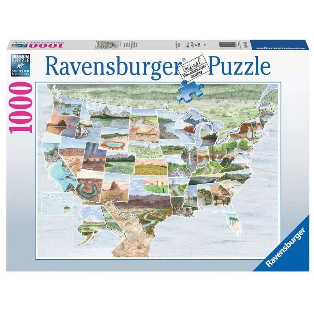 RAVENSBURGER From Sea To Shining Sea 1000pce