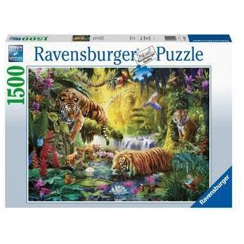 RAVENSBURGER Tranquil Tigers 1500pce