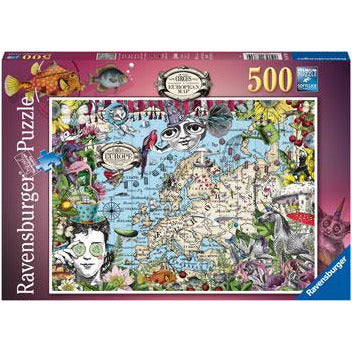 RAVENSBURGER European Map Quirky Circus 500pce