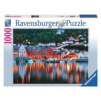 RAVENSBURGER Bergen Norwegian Puzzle 1000pce