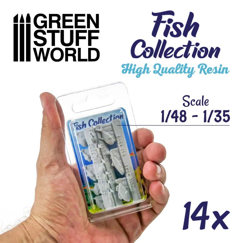 GREEN STUFF WORLD Resin Fish Collection