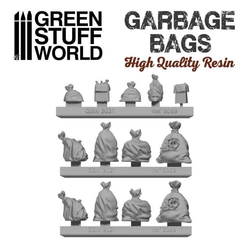 GREEN STUFF WORLD Resin Garbage bags