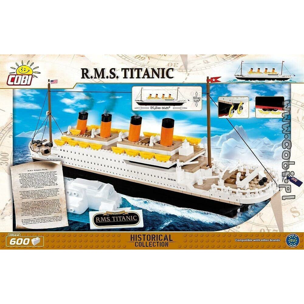 COBI R.M.S. Titanic (600 Pieces)