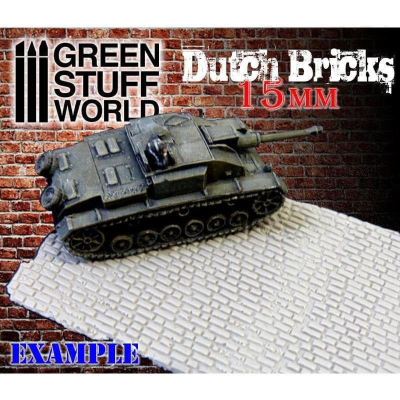 GREEN STUFF WORLD Dutch Bricks 15mm Rolling Pin