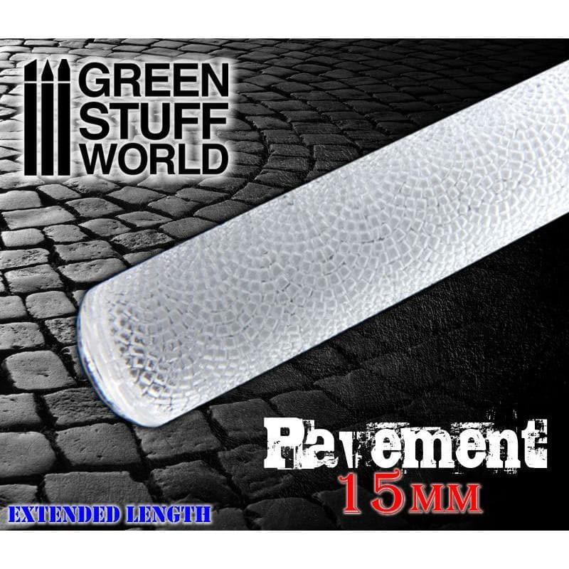 GREEN STUFF WORLD Pavement 15mm Rolling Pin