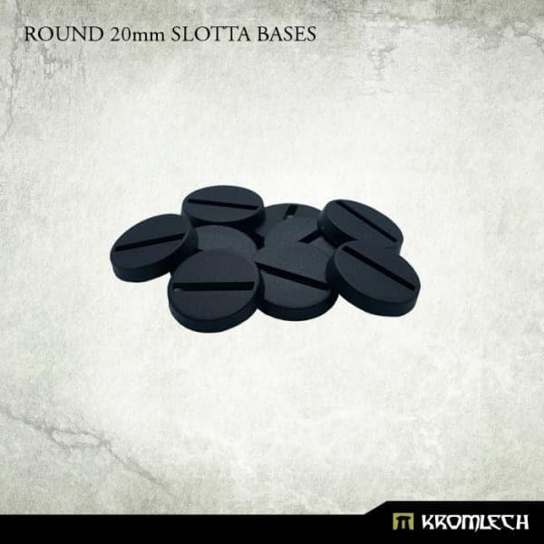 KROMLECH Round 20mm Slotta Bases (10)