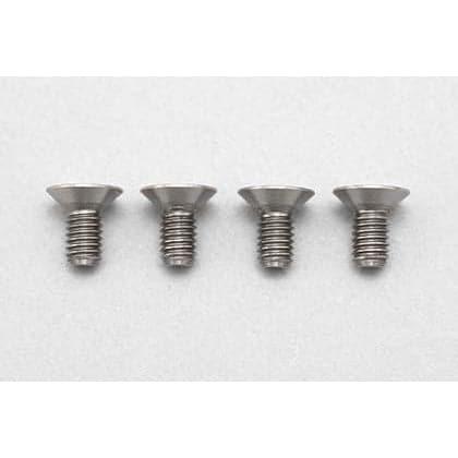 YOKOMO Titanium Hex Screw Flat Head M3 x 6mm (4pcs)