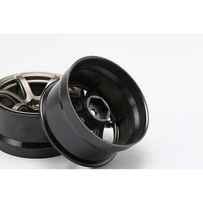 YOKOMO Racing Performer Drift High Traction Wheel (Offset 6mm/Titanium Color)