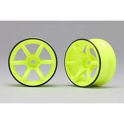 YOKOMO Racing Performer Drift High Traction Wheel (Offset 6mm/Yellow)