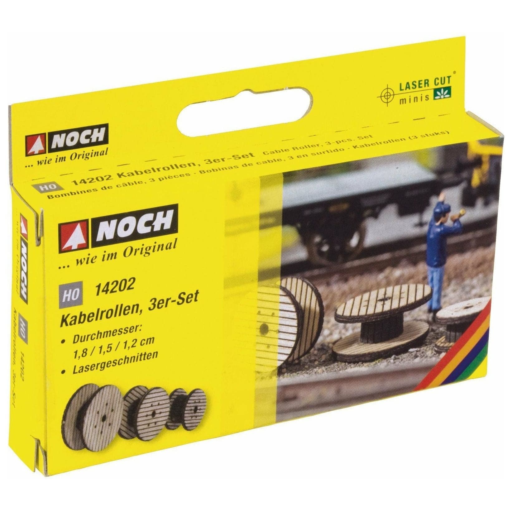 NOCH Cable Roller 3 Pcs