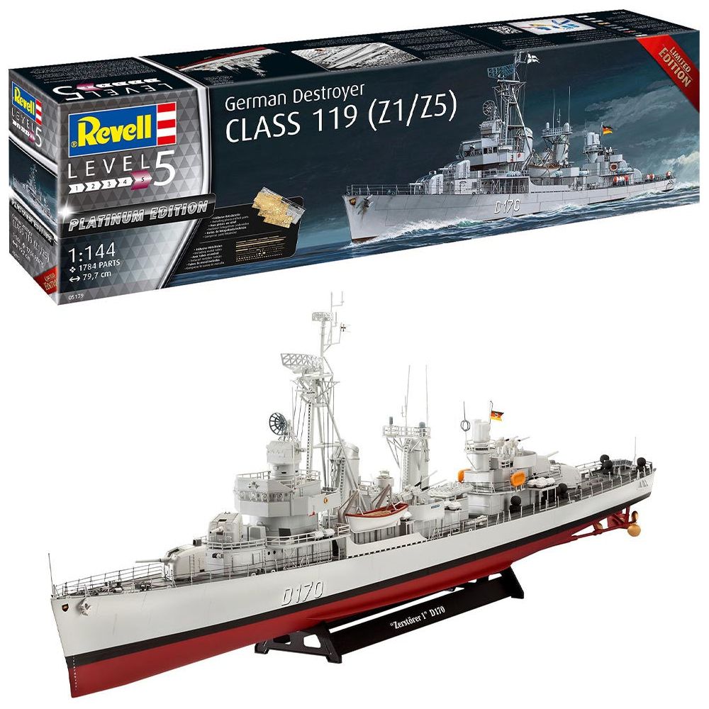 REVELL 1/144 German Destroyer Class (Z1/Z5)